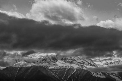 Snowy Land with Gilded Light 11