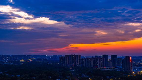 The distant sunset 5