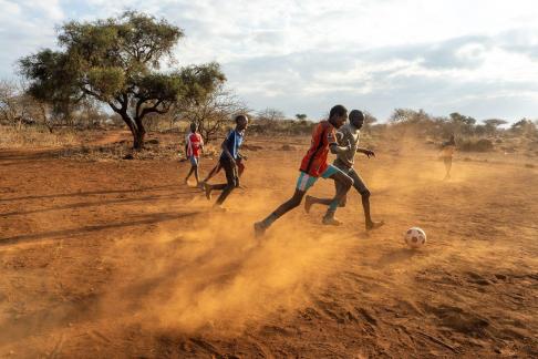 Football match in Kenya 1