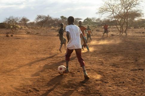 Football match in Kenya 2
