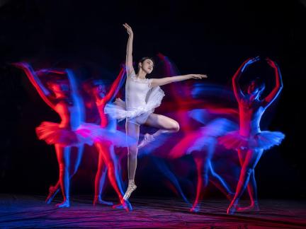 Colorful ballet