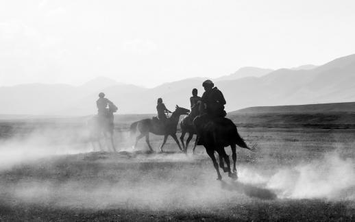 RIDING IN KYRGYZSTAN