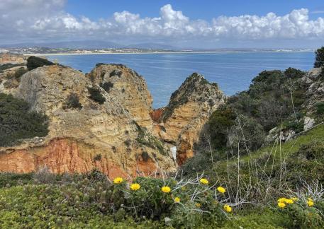 Coast close Lagos Portugal