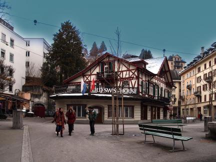 Swiss rural town