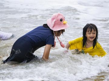 Children at sea