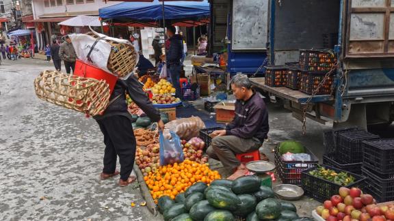 Rd side fruit stall