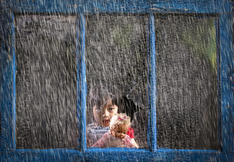 waiting for raining
