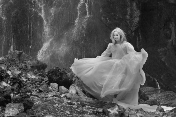 At the waterfall-2