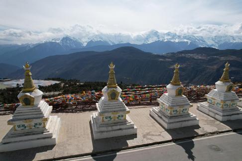 Snowy Mountain Stupa 2