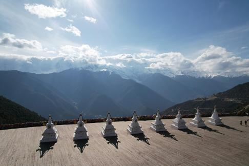 Snowy Mountain Stupa 4
