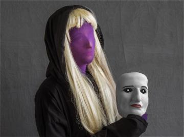 Without a mask
