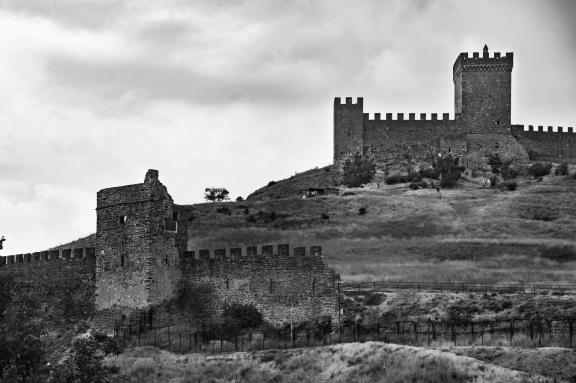 Ancient fortress in Sudak