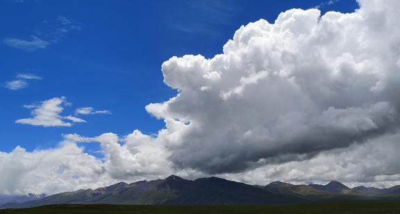 blue sky and white clouds 9