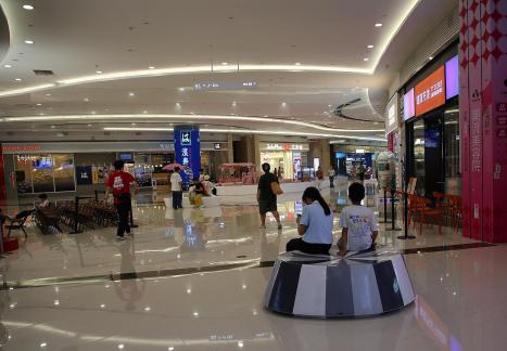 Strolling around the mall 84