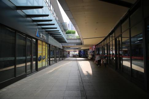 Strolling around the mall 86
