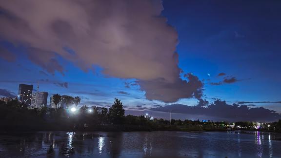 The River View at Night 4