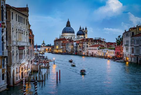 Venice grand canal