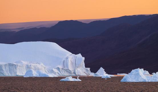 Sunset in Greenland 2