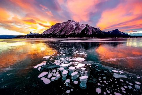 Frozen Bubble And Burning Sky