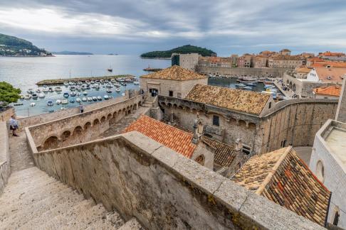 Harbour from the walls