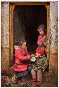 Feeding my little brother