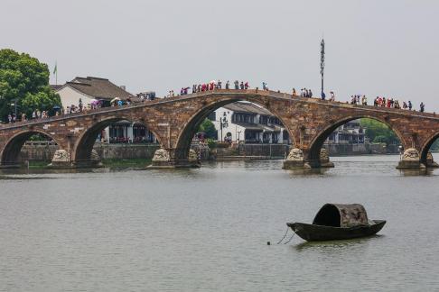 Small boats in the river 2