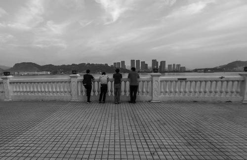 Looking towards the distant city 2