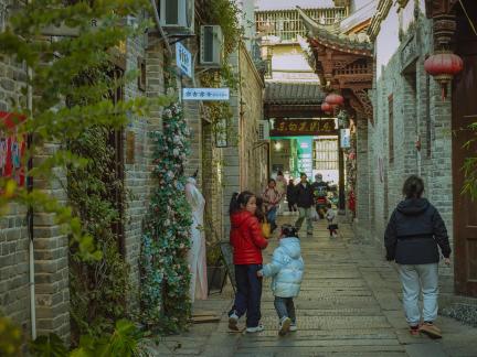 Ancient alleys in the city 2