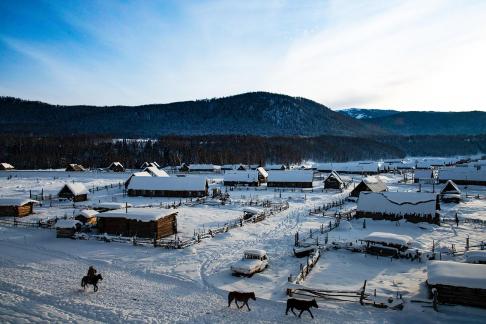 Hemu Village After Snow