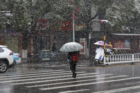 Snowflakes Dancing in the World 6