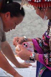 Miao clothing charm 12