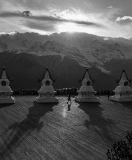 Snowy Mountain Stupa 25