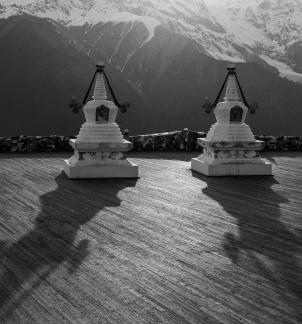 Snowy Mountain Stupa 26