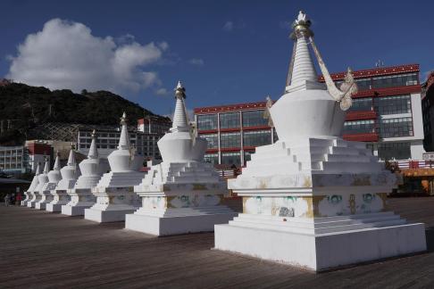 Snowy Mountain Stupa 21