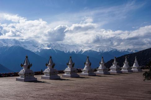 Snowy Mountain Stupa 17