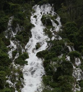 High mountain white waves 2