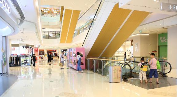 Strolling around the mall 2