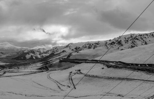 Snowy Mountain Golden Light 3
