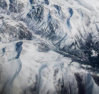 Looking at the glacier from afar 3