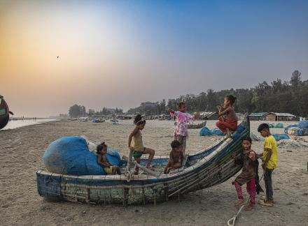 Children playing