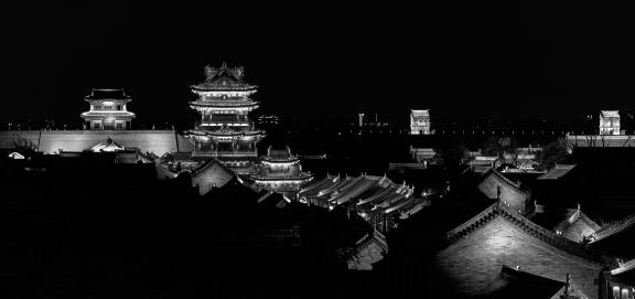 Night View of Ancient City