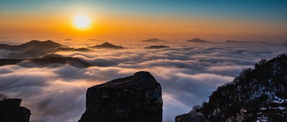 Taihang Mountain Cloud Sea