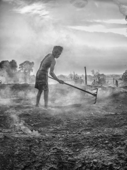 Open Charcoal Field Work 03 