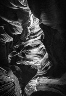 Slot Canyon Snow Touch