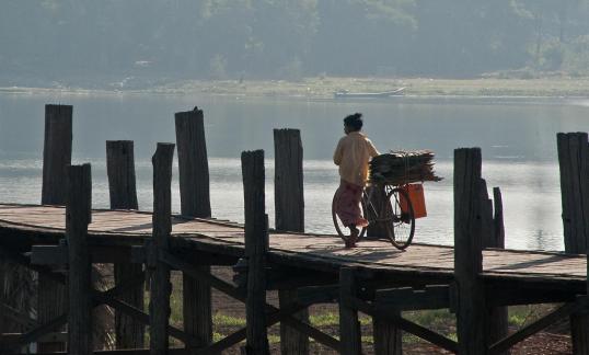 Burma U Bein s bridge 3