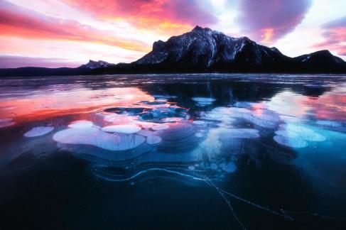 Colorful Water Surface