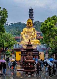 Golden Buddha statue 1