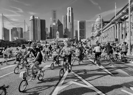 Car Free Day Cycling fun