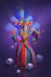 Colorfull Costum