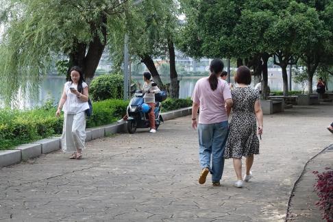 Between Pink and Green